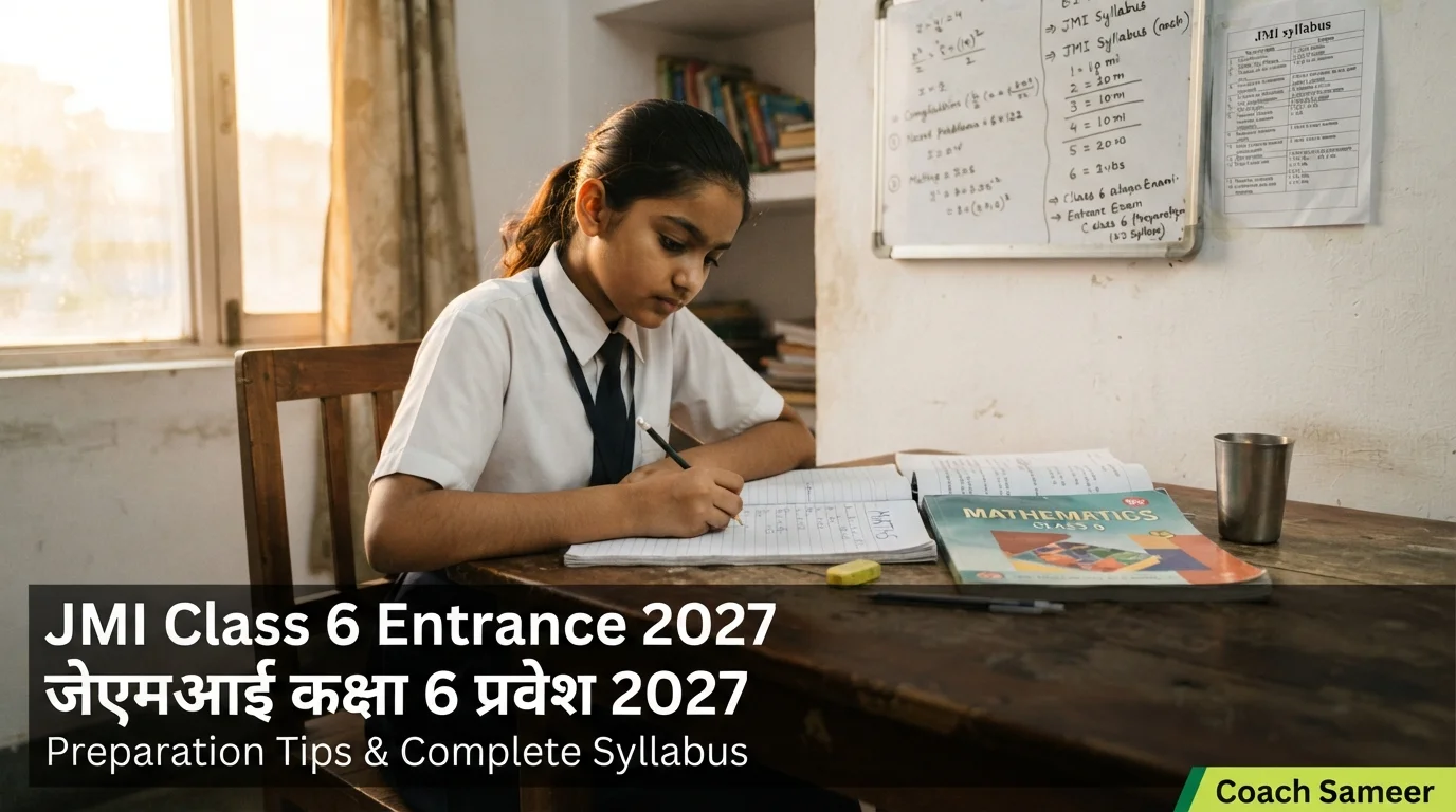 JMI Class 6 Entrance 2027 Preparation Tips - Jamia Millia Islamia syllabus exam pattern strategy